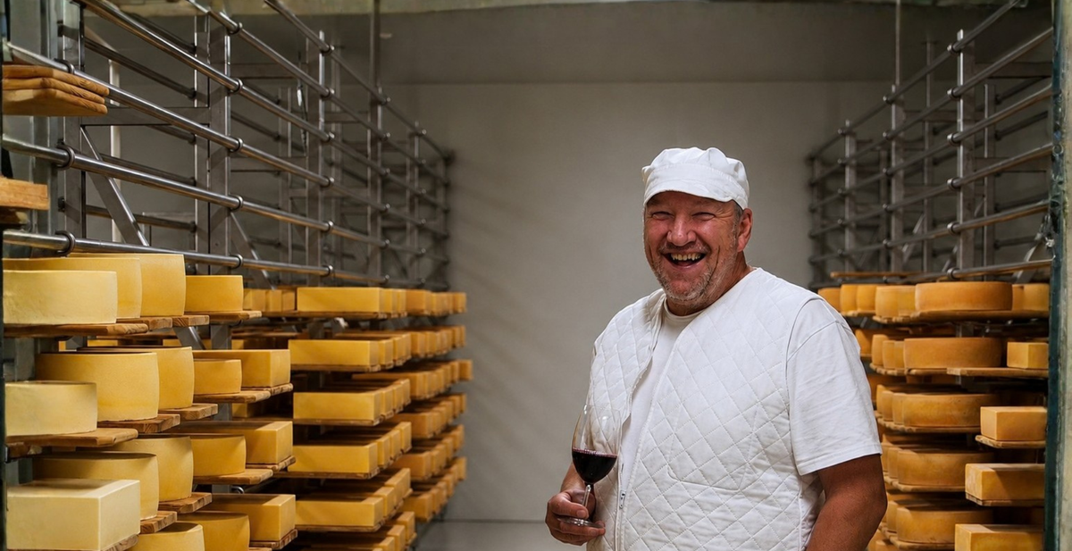 Chris Vogel and the Cheeses of Dellendale Creamery