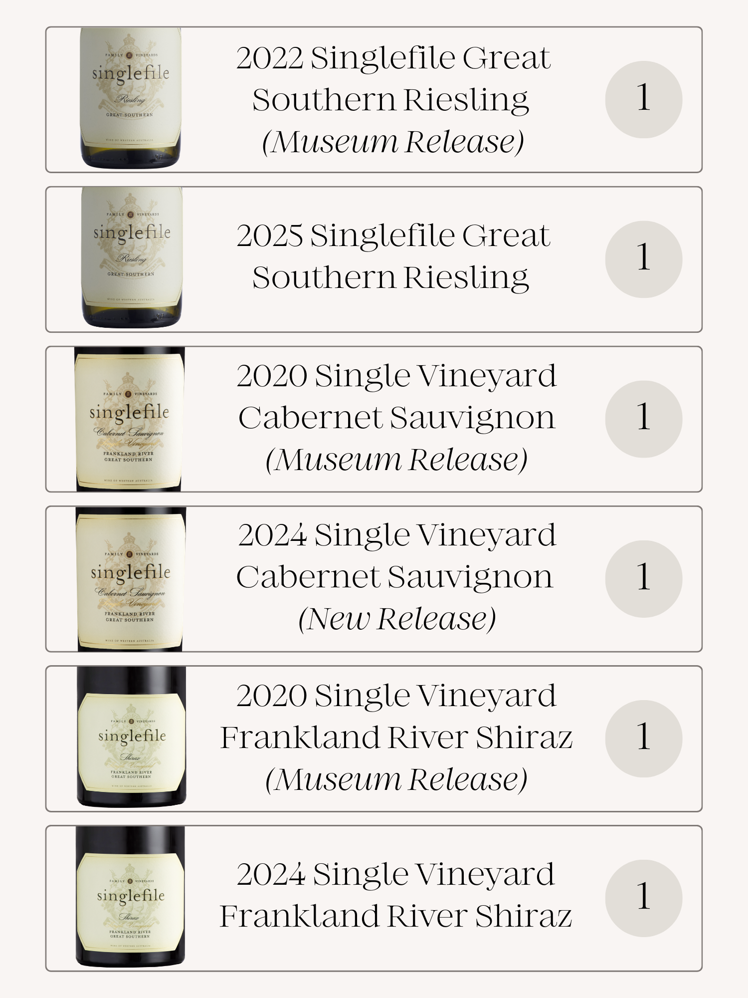 The Cellar Selection