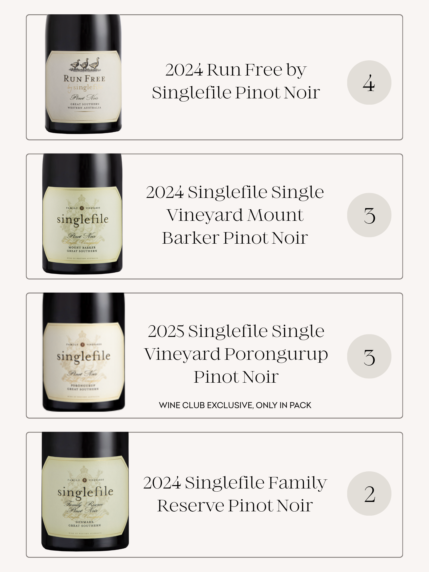 Great Southern Pinot Noir Dozen