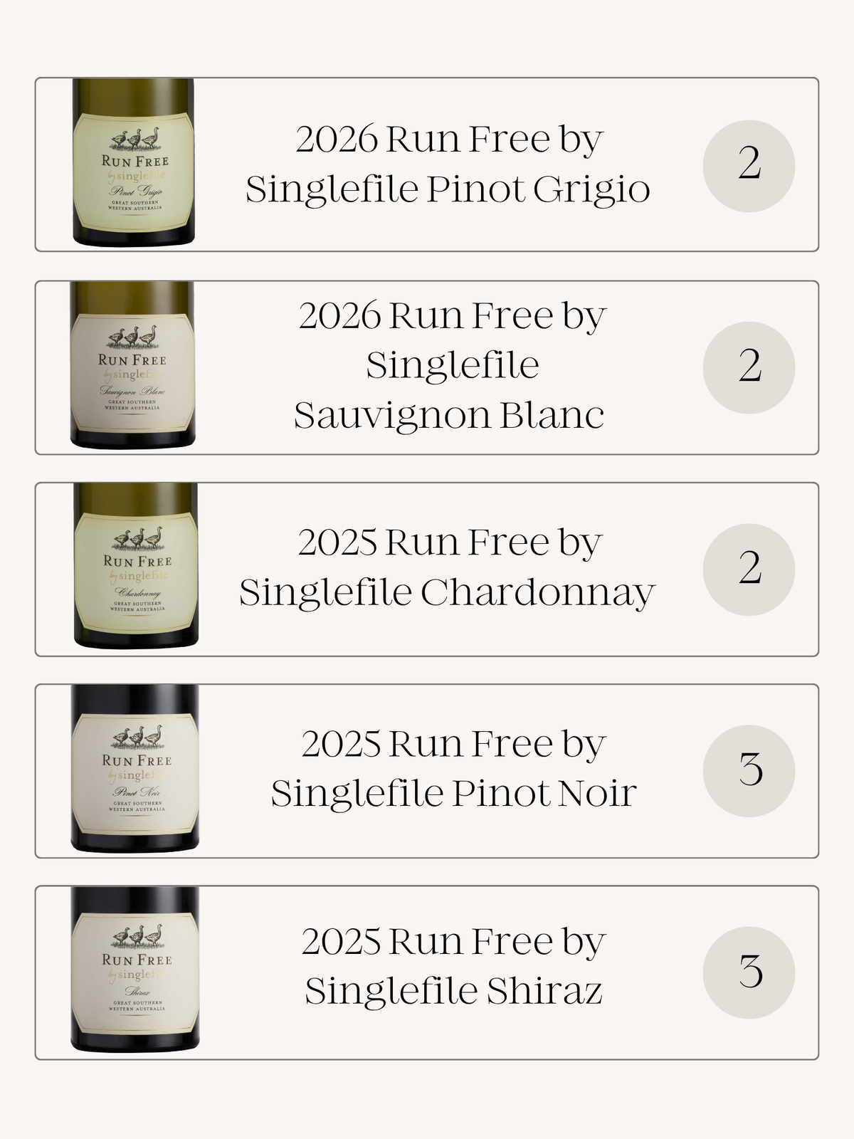 Run Free Favourites