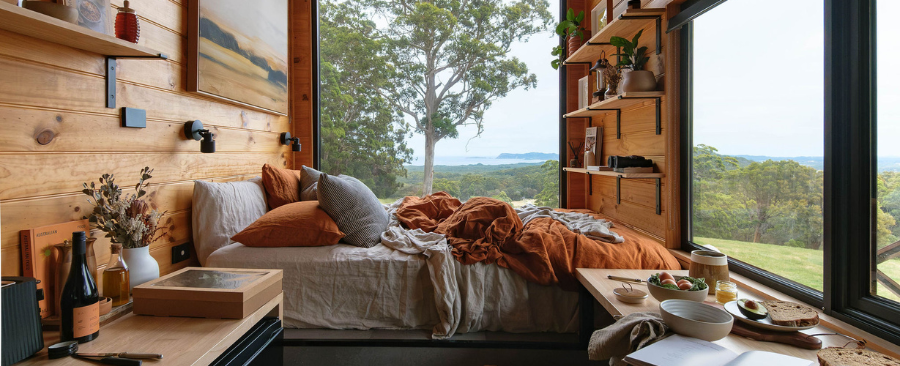 bed and window