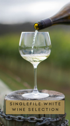 Singlefile White Wine Selection