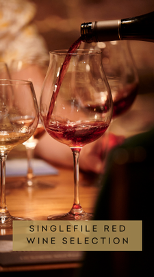 Singlefile Red Wine Selection