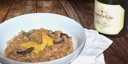 A Really Special Mushroom Risotto