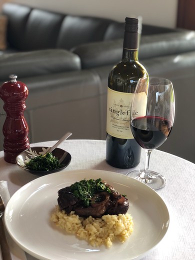 Phil's Favourite Osso Buco with Saffron Risotto and Gremolata