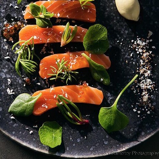 King Salmon, Horseradish & Sea Vegetables