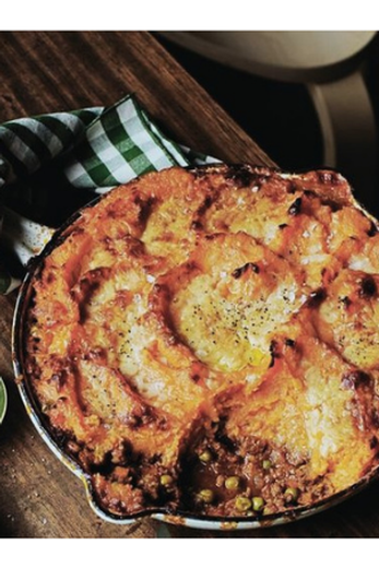 Shepherd's Pie with Sweet Potato Mash