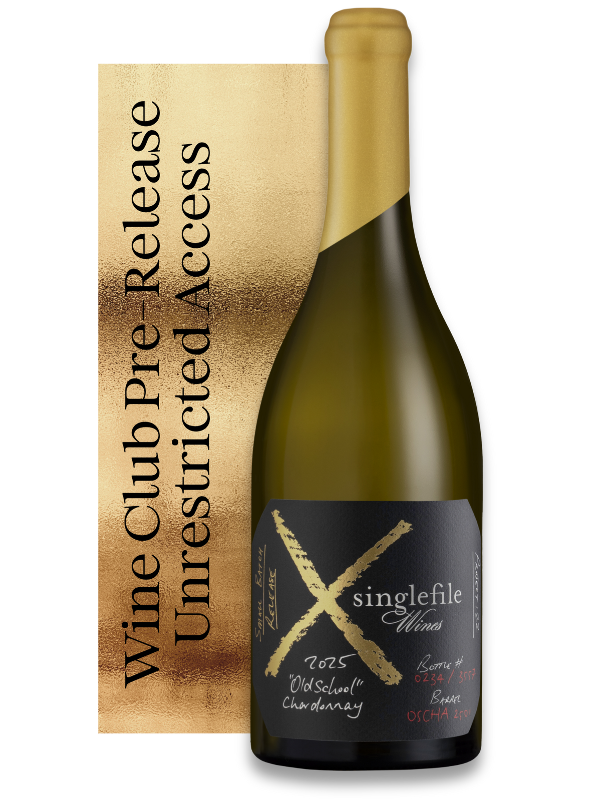 2025 Singlefile Small Batch 'Old School' Chardonnay