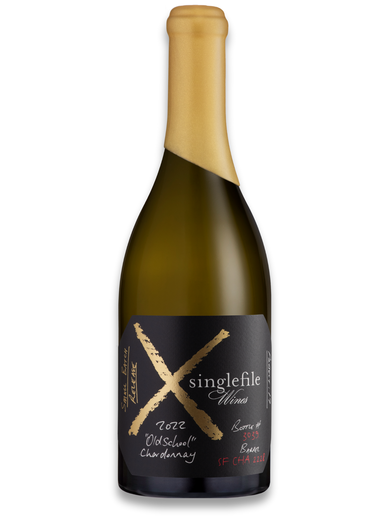 2022 Singlefile Small Batch 'Old School' Chardonnay