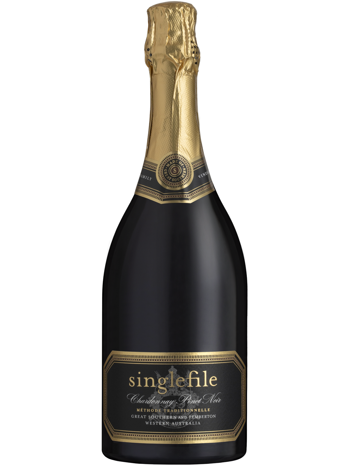 NV Singlefile Black Label Chardonnay Pinot Noir Sparkling