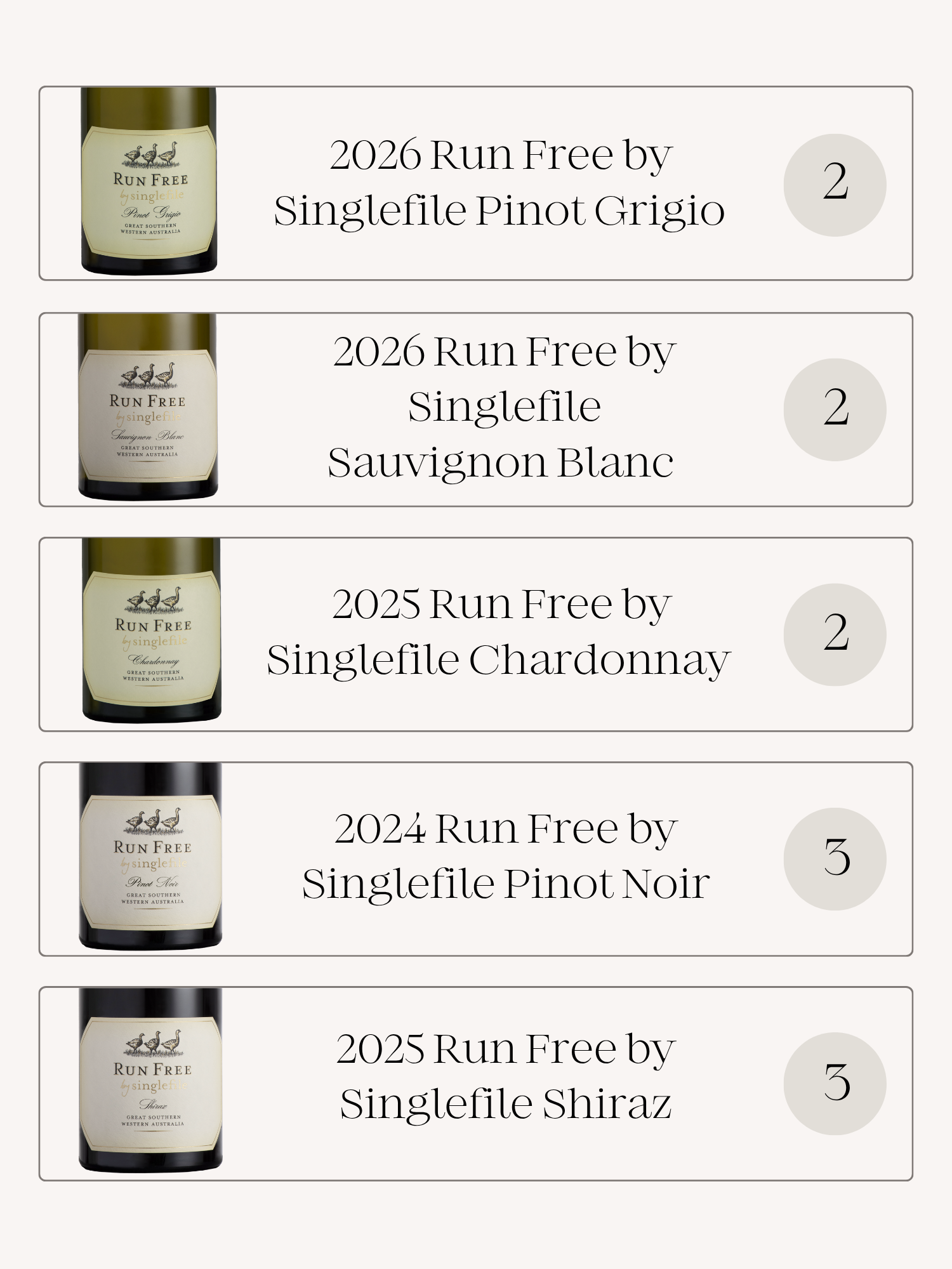 Run Free Favourites