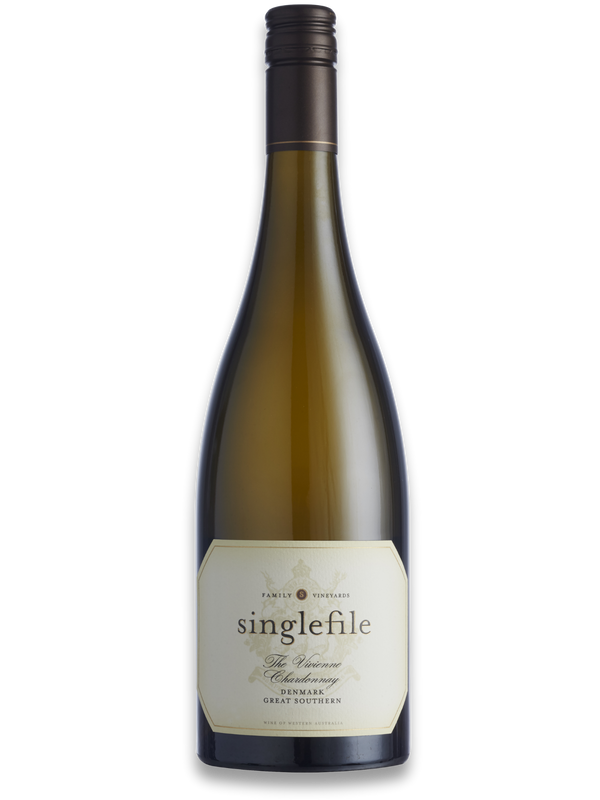 Singlefile 'The Vivienne' Denmark Chardonnay bottle, cool-climate Western Australian wine