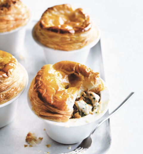 Donna Hay’s Chicken and Chive Pot Pies