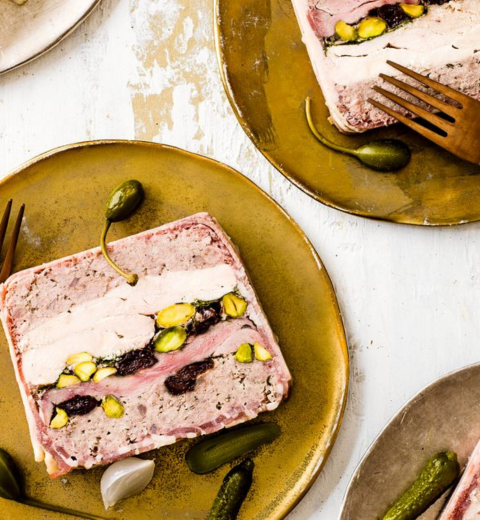 Duck, Chicken & Pistachio Terrine