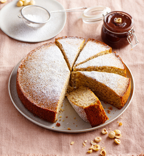 Torta di Nocciole (Italian Hazelnut Cake)