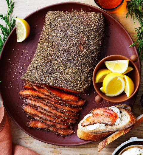 Salmon Pastrami