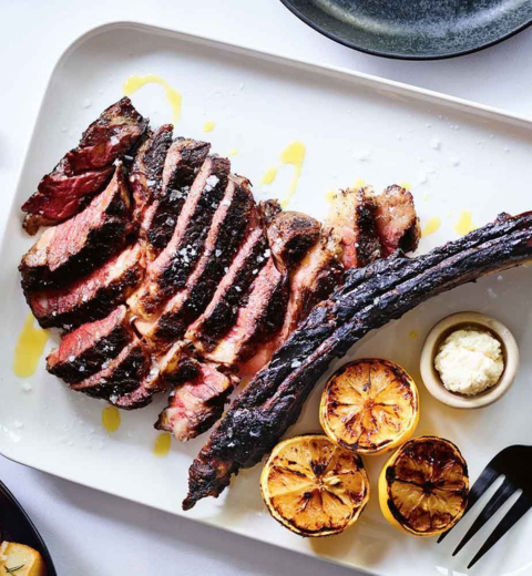 Tomahawk Steak with Chianti Spices